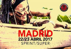 Cartel anunciador de la Spartan Race Madrid 2017