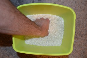 Ejercicio con arroz para mejorar el agarre en carreras de obstáculos Javier Salas Jorge Rey
