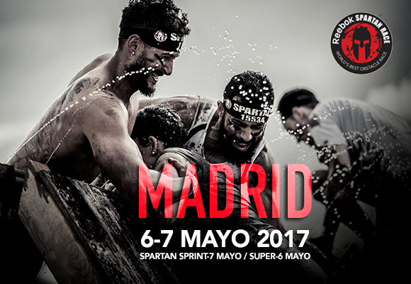 Cartel de Spartan Race Madrid 2017