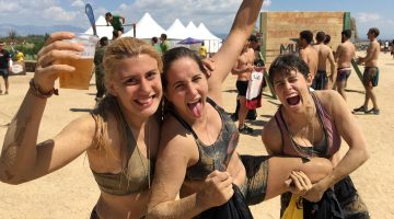 La alegría de superar the mud day madrid 2016